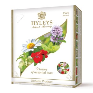 HYLEYS - 100 BAGS ASSORTED TEA